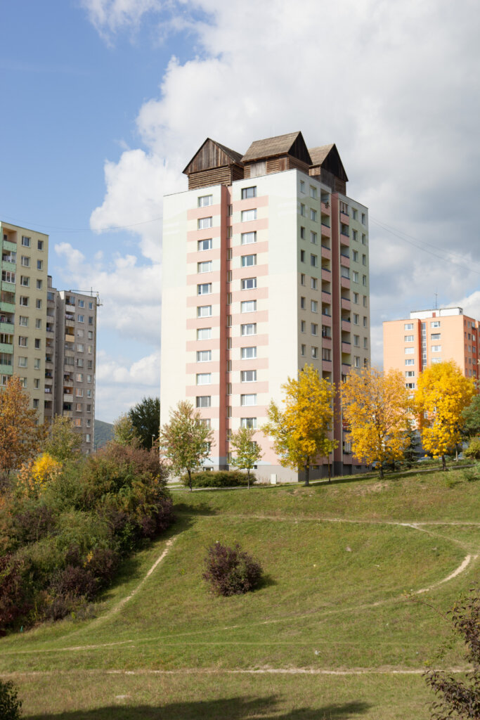 Tomáš Džadoň, Pamätník ľudovej architektury, 2013–2016, site-specific instalace, Košice.